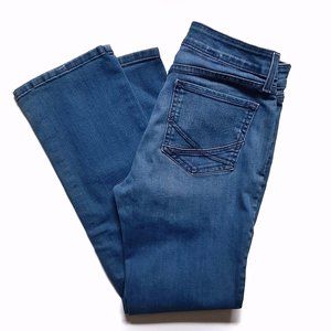 NYDJ Medium Blue Straight Leg Jeans 6P